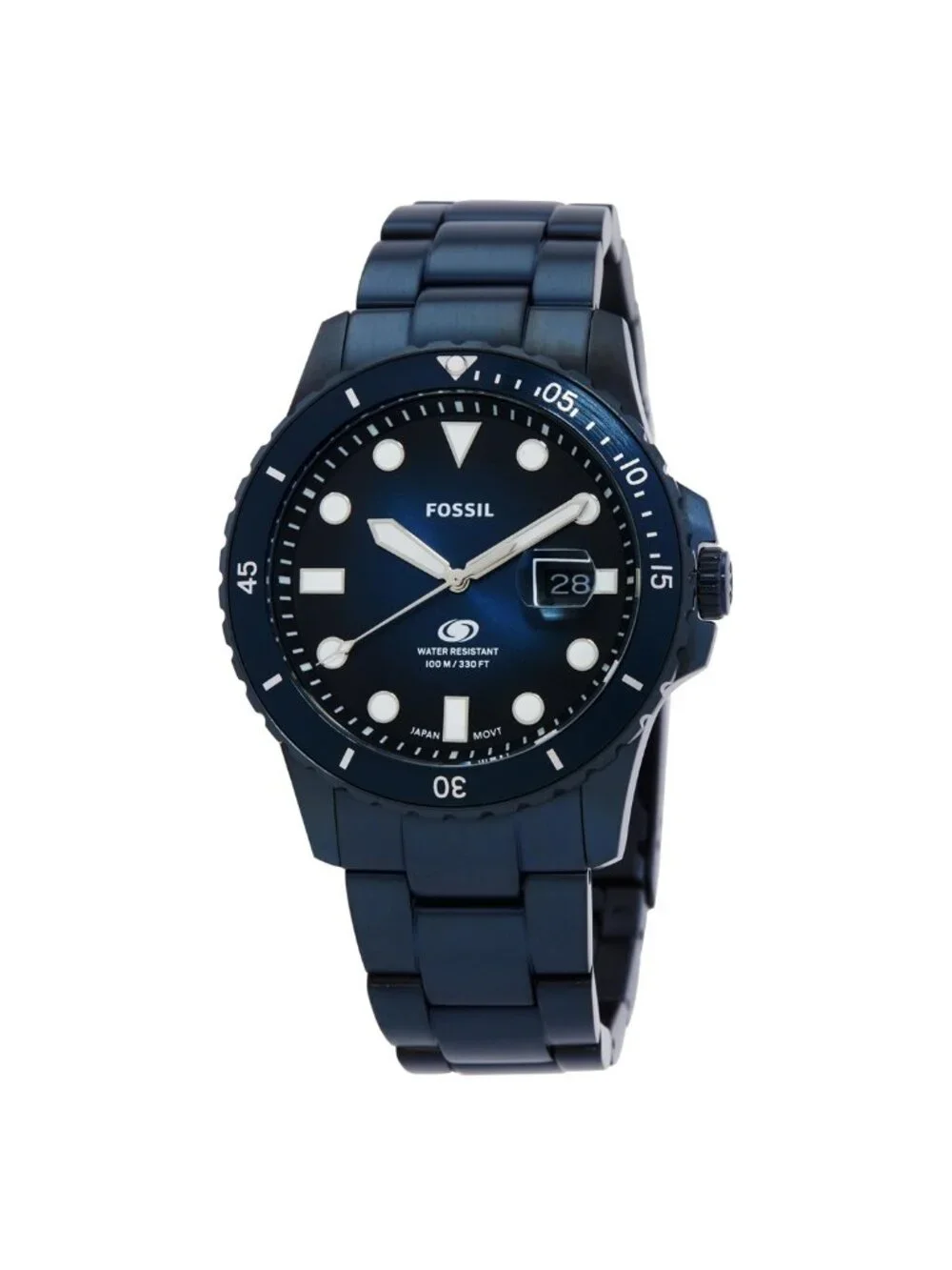 NWT Fossil Quartz Blue Dial Men's Watch